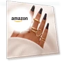 थंबनेल Gold Stackable Rings Set for Women — Stacking, FAXHION