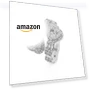 थंबनेल Adjustable Heart Ring with Baguette CZ — Girls' Rings, LuluMel
