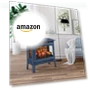 Thumbnail Freestanding Electric Fireplace Stove Heater with 3D Flame Effect — Electric Heating Solutions, Duraflame