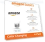 Превью Smart A19 LED Light Bulb, Color Changing — LED, Amazon Basics
