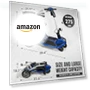 थंबनेल Ultra Lightweight Electric Powered Folding 4 Wheel Mobility Scooter — Mobility Scooters, ZiiROBOT