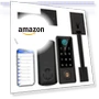 Thumbnail Fingerprint Door Lock with Handle Sets — Keyless Entry, BEBASIA