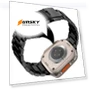 Thumbnail Three Beads Titanium Alloy Metal Watch Band — Watch Accessories