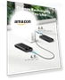 थंबनेल Portable Charger with Built-in Cables — Mobile Power Solutions, Charmast
