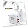 Thumbnail 10FT USB C to C Woven Cable with 40W 4 Port PD&AC Charger Block — Chargers, Shenzhen Xihuida Electronics Co., Ltd.