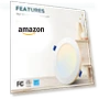 Thumbnail 6 Inch 5CCT LED Recessed Ceiling Light with Night Light — Trim, ECOELER