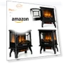 Thumbnail Electric Fireplace Stove — Portable Electric Heaters, COSTWAY