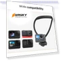 थंबनेल Lazy Neck Bracket Magnetic Quick Release POV View Mount — Chest Camera Mounts, PULUZ