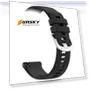 थंबनेल Liquid Glossy Silver Buckle Silicone Watch Band — Fitness Bands, Garmin