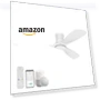 Thumbnail 52” Wood Smart Flush Mount Ceiling Fan with Lights and Remote — Ceiling Fan Wall Controls