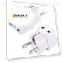 Thumbnail Travel Power Adaptor with Europe Socket Plug — Converters