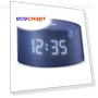 Smart Speaker Mini Plus with Clock, Blue — Whole-Home Audio Systems, Yandex