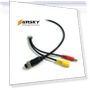 Aviation Female to RCA Female DC Male Car Camera Adapter Connector Wire — Connectors & Adapters