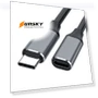 Thumbnail USB-C Male to USB-C Female Adapter Cable — USB