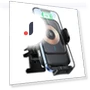 Car Phone Holder with Fast Charging — Dashboard Installation Kits, Reakosound