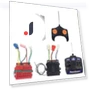 Child Electric Car Controller with Remote Control — Organizers, Female accessories