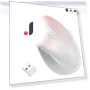 Ergonomic Rechargeable Wireless Silent Mouse with LED Backlight — Mouse Pads, SeenDa