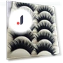 Long Thick Cross False Eyelashes — , Zoeneed