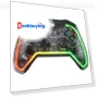 Rainbow Lite Wired Game Controller — Gaming Controllers, BIGBIG WON