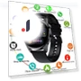 Smart Watch with Heart Rate Monitor — Smartwatches, LIGE