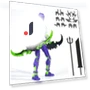 3D Printed Titan Robot Mobile Doll Set — Collectible Statues, mulanhua
