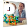 Colorful Puzzle 3PC — Blocks, Ice Beauty