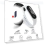 Digital LED Touchscreen Wristwatch — Timepieces, Factory Discount Outlet