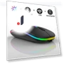 Dual Mode Bluetooth Mouse with Charging — Mouse Pads, Faylisvow