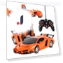 Electric Remote Control Car with Deformable Robot Feature — Remote Control Cars, Ice Beauty