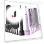 Electric Toothbrush — Electric Toothbrush Heads, Light makeup
