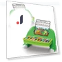 Intelligent Touch Electronic Piano — Interactive Learning Devices, Bai Fen Bai Toys