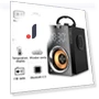 Portable Bluetooth Speaker with Super Bass — Portable Sound Systems, Smart Mouse