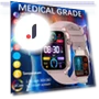 Smartwatch with ECG & PPG Non-Invasive Uric Acid Monitoring — Smartwatches, Zodvboz