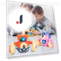 Voice Control Rolling Monkey Banana Toy — Melody Makers, Favorlook