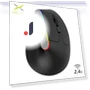 Wireless Silent Ergonomic Vertical Gaming Mouse — Mouse Pads, Delux