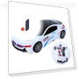 Automatic Transforming Toy Robot Car — Interactive Figures & Robots, RC-HCQL