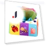 Baby Tissue Box Toy — Infant & Early Childhood Playthings, Topmartbuy