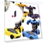 Deformation Car Toy with One Key — Miniature Vehicles, Kvvdi