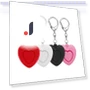 Heart-Shaped Alarm Keychain — , AI Supermarket