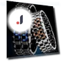 LED Watch with Steel Band — Timepieces, Lava