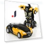 One-Press Deformation Car Toys — Construction Kits, Featured toys