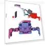 Transformable Spider Robot Cube Figure — Dolls & Figures, Lnatis