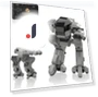 Warrior Robot Building Blocks Set — Construction Kits, Focus on toys