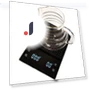 Electronic Kitchen Scale with Timer — Weight Management Tools, DC-HOME Textile