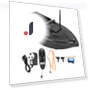 Smart Radio-Controlled Fishing Bait Boat with LED Lighting — GPS Accessories, OutsideWorld