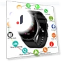 Smart Watch with Touch Screen — Smartwatches, Tiktop2