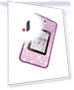 Smartphone Emokyun Purple Toy — Handheld Games, SEGA