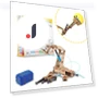 Water Operated Robot Crane Craft Kit — Educational, TOKYO selection
