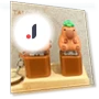 Capybara Fidget Keychain Keyboard — Stress Relievers, Vogue Wardrobe