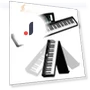 Electronic 88 Key Foldable Touch Keyboard — , Kayomart